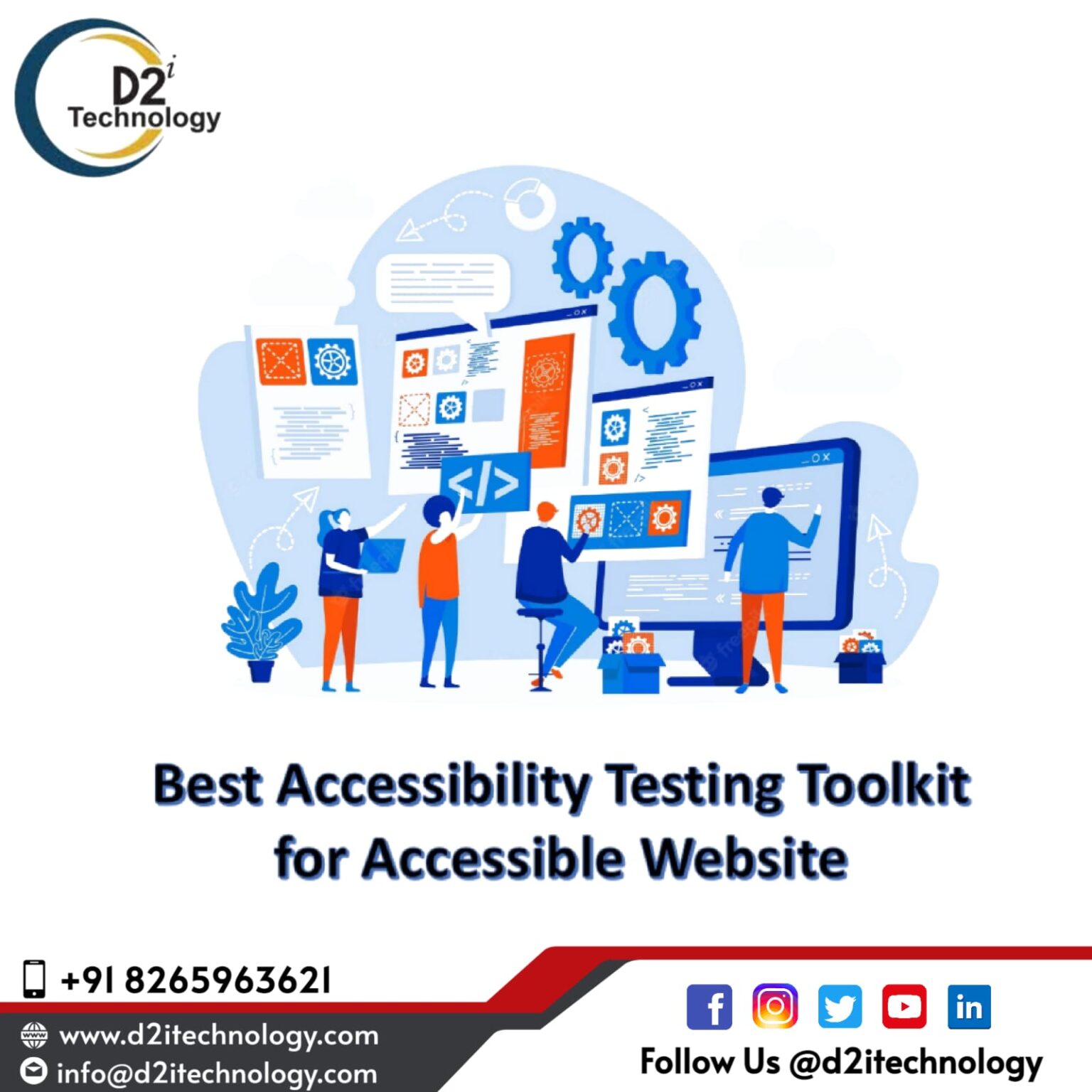 Best Accessibility Testing Toolkit for Accessible Website - D2i Technology