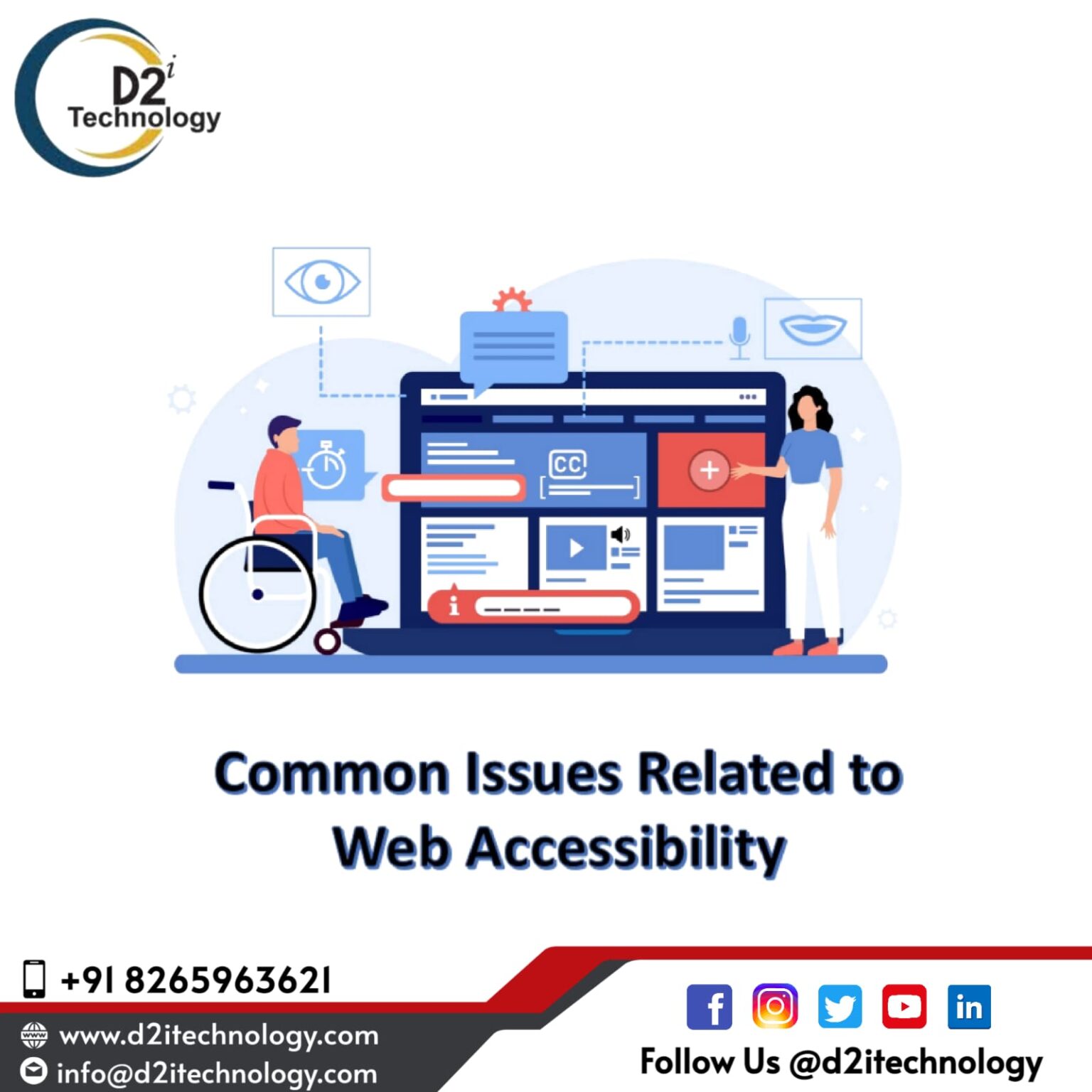 Accesability Issue Common Issues Related to Web Accessibility - D2i Technology