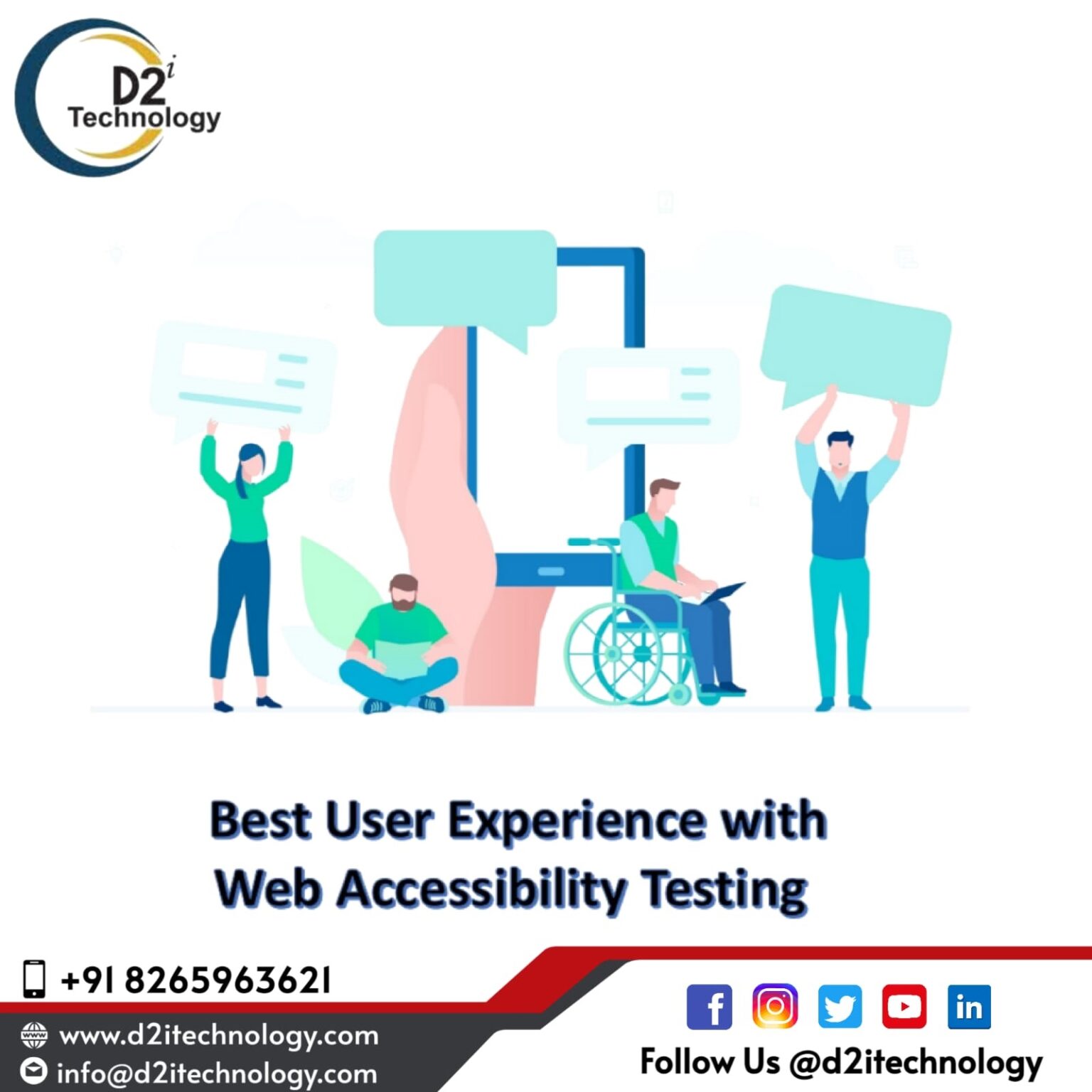 Best User Experience with Web Accessibility Testing - D2i Technology